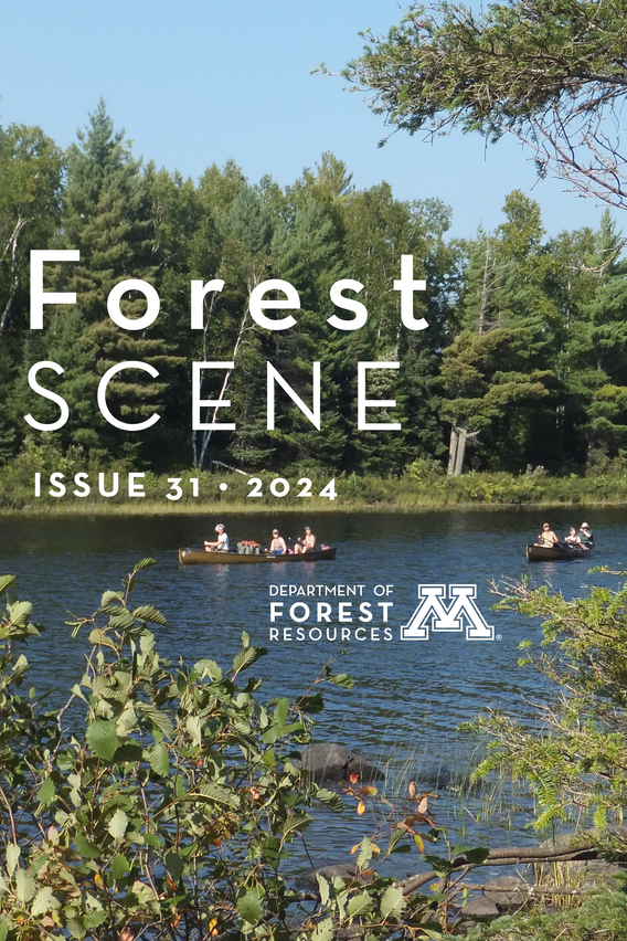 Cover of Forest Scene newsletter.