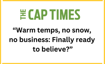 The Cap Times logo, in green, is at the top of the image. Below it is the name of the article, in black. 